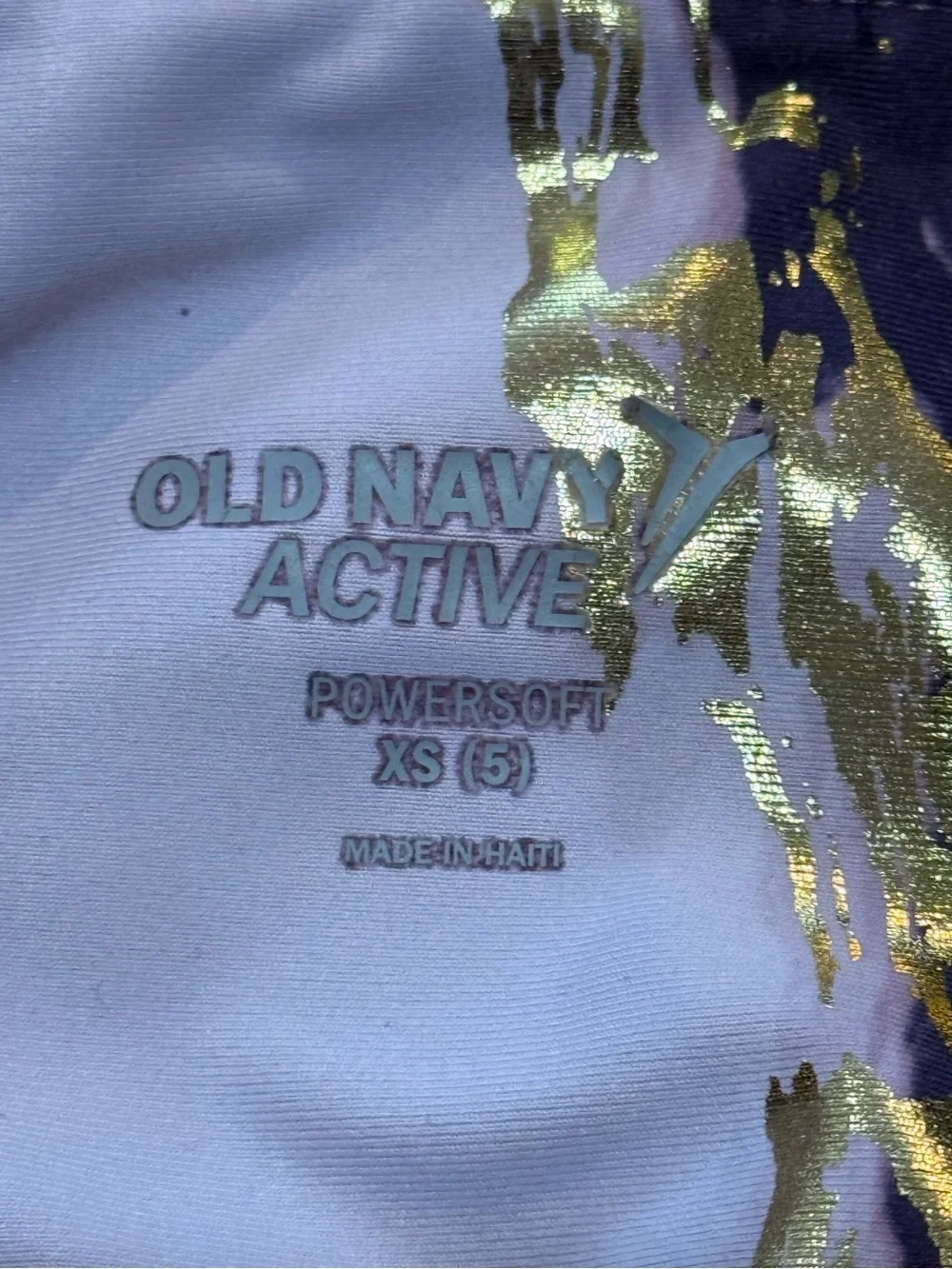 Old Navy Girls' Marble-Print Leggings